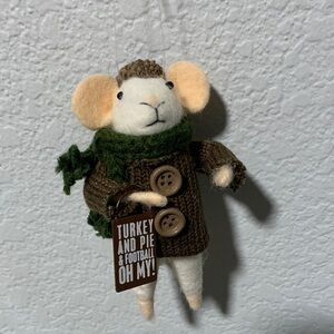 Turkey & Pie Mouse Critter Primitives by Kathy